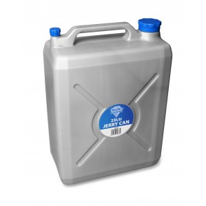 25Ltr Jerry Can - Silver